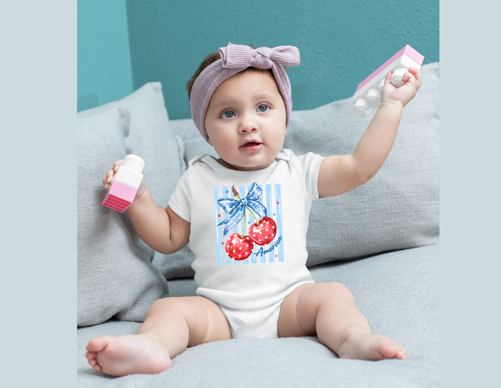 American Cherry Onesie