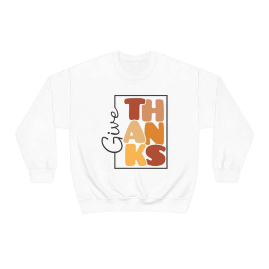 Give Thanks Crewneck 33400997722738394464 44 Sweatshirt Worlds Worst Tees