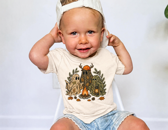 Ghost Deer Toddler Tee