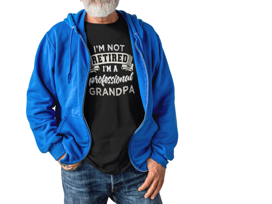 I'm Not Retired I'm a Grandpa Tee 16800636094923378981 24 T-Shirt Worlds Worst Tees