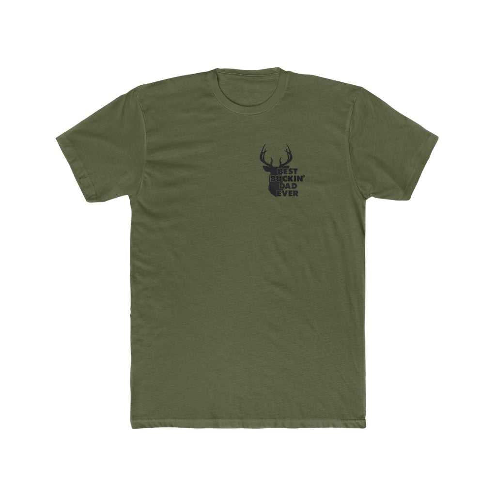 Best Buckin' Dad Ever Tee 11047454111221700551 24 T-Shirt Worlds Worst Tees