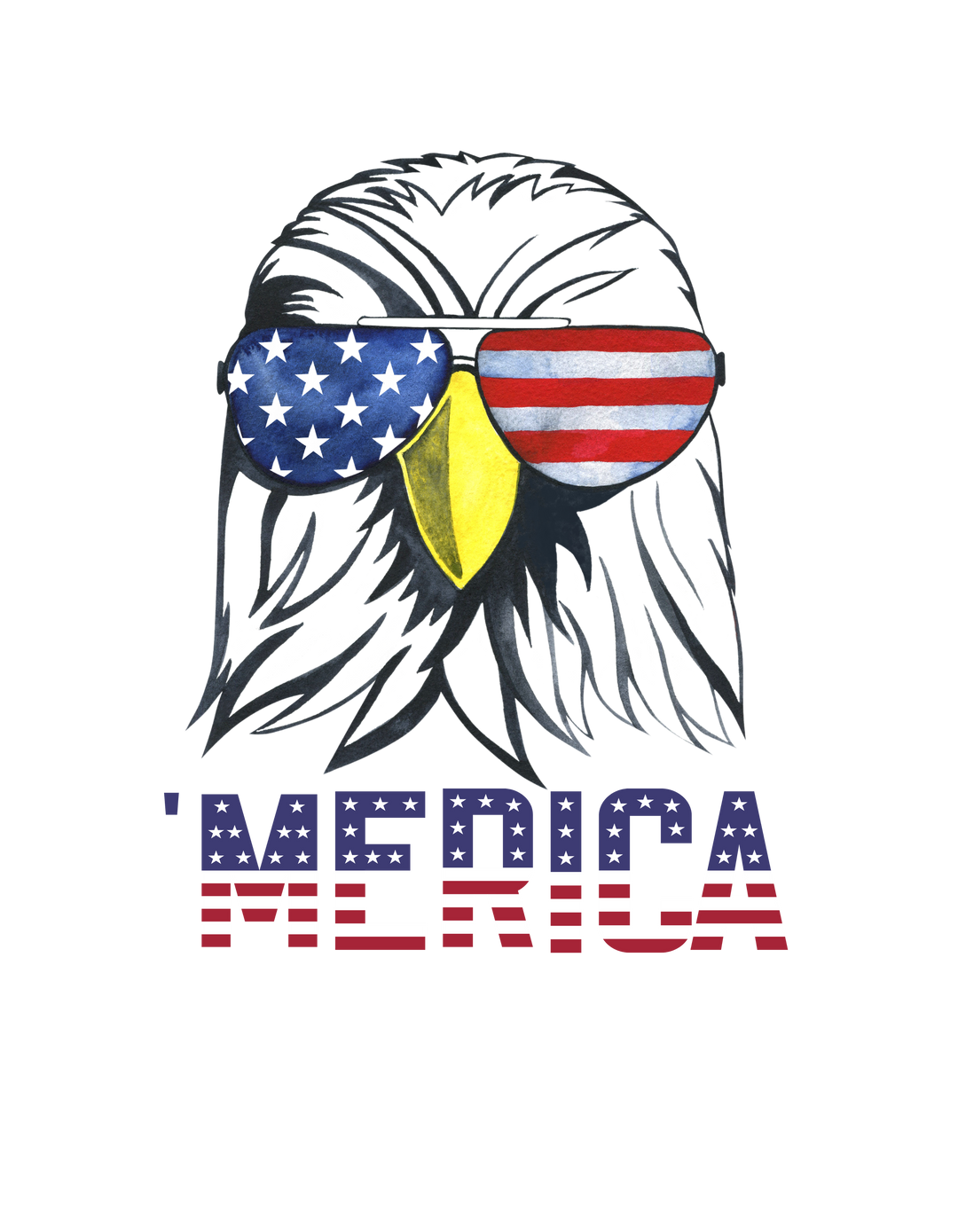 'Merica Eagle Tee