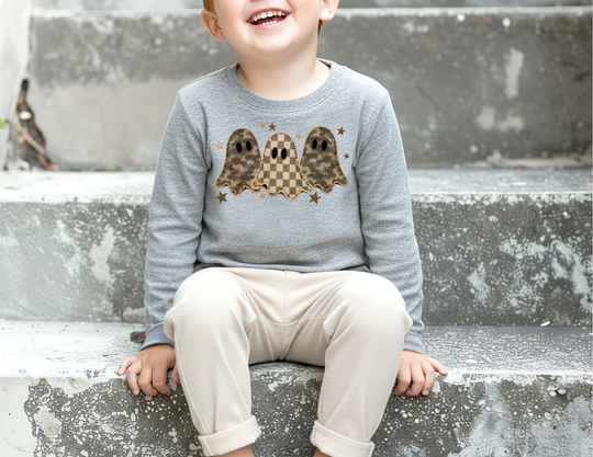 Ghost Camo Crew Toddler Long Sleeve Tee