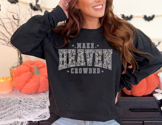 Make Heaven Crowded Long Sleeve Tee