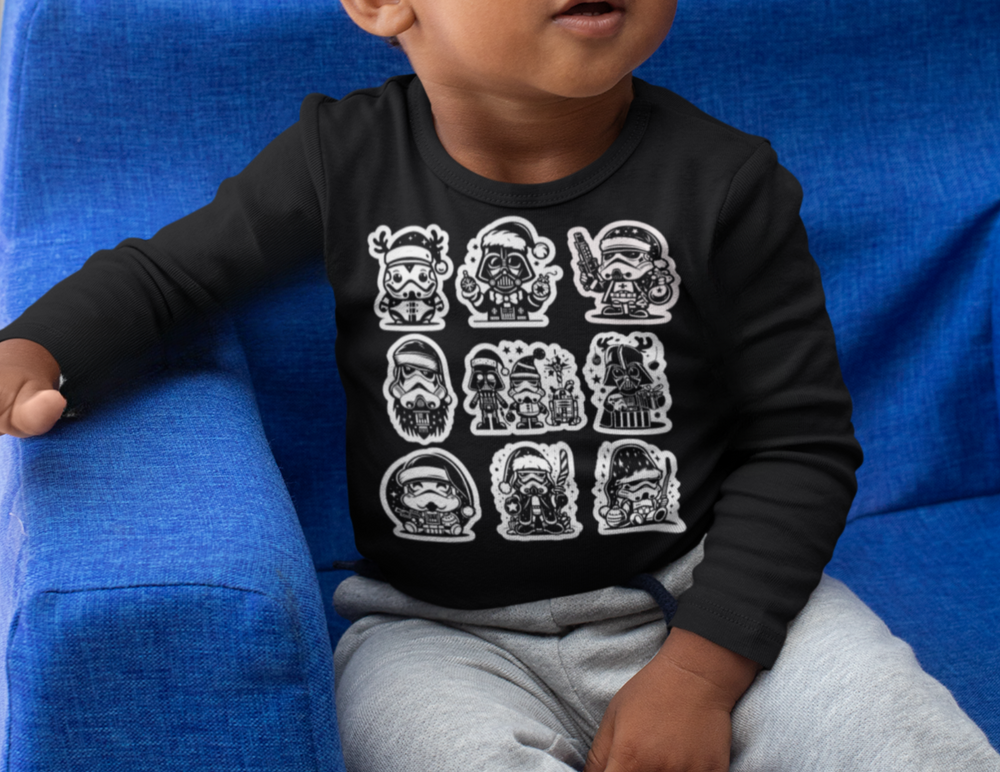 Star Wars Ornament Toddler Long Sleeve Tee