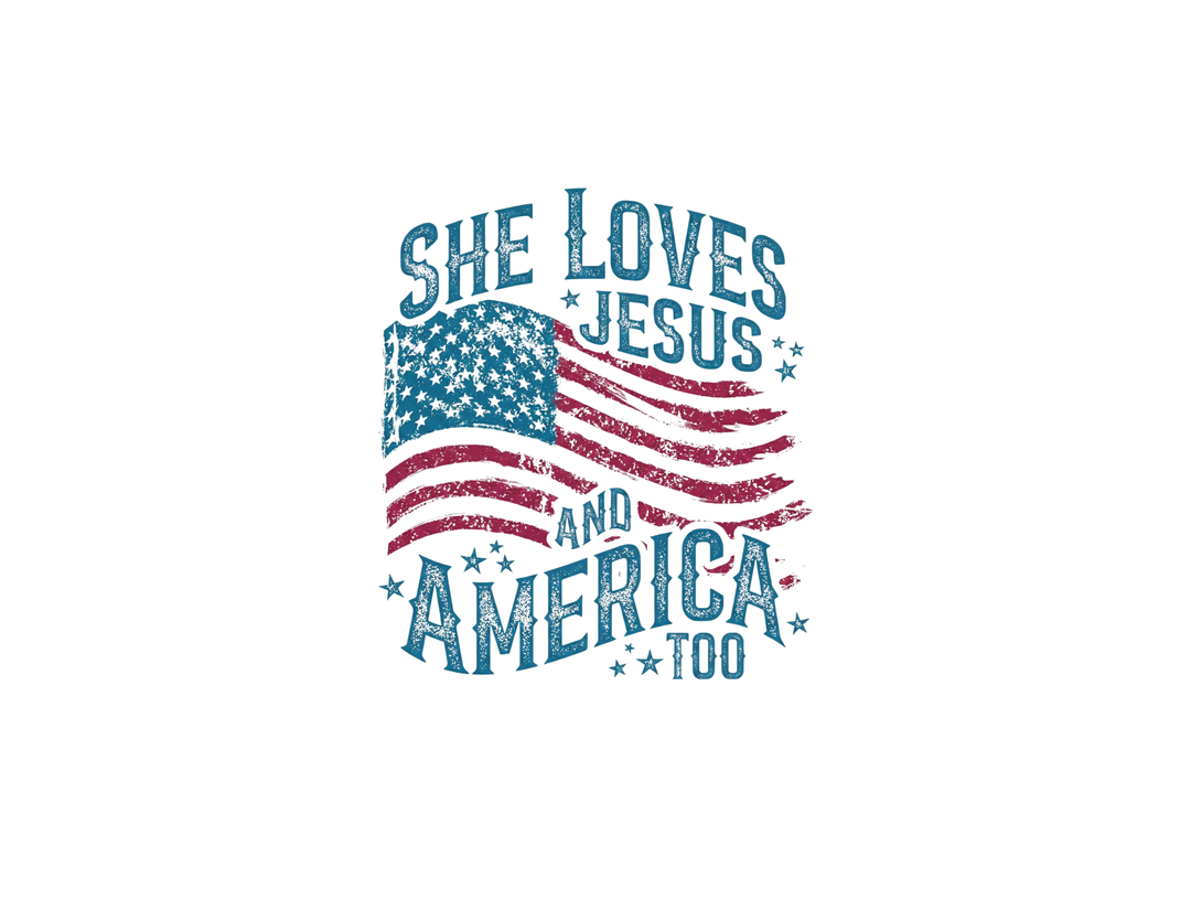 She Loves Jesus and America Crew