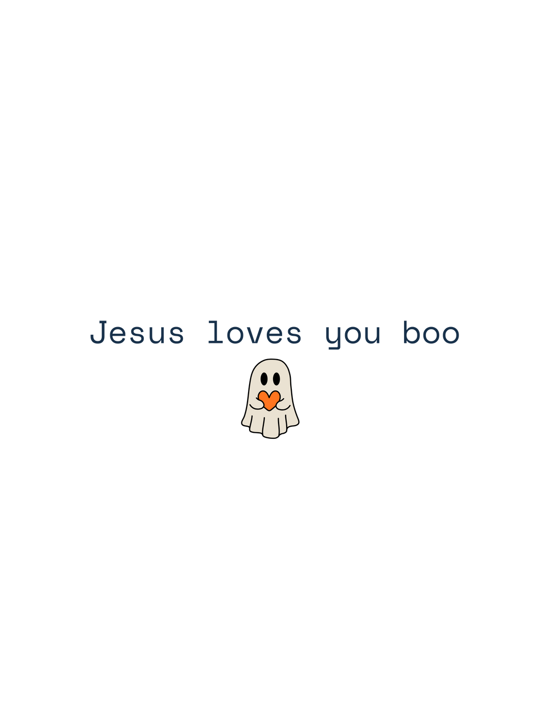 Jesus Loves You Boo Tee