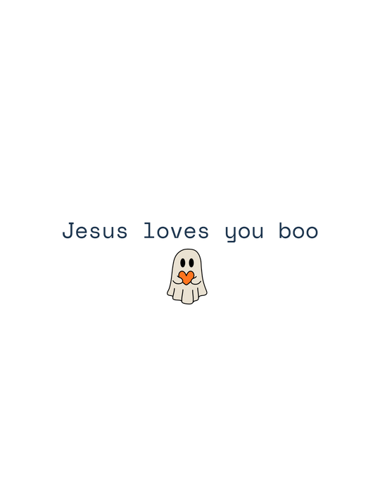 Jesus Loves You Boo Tee