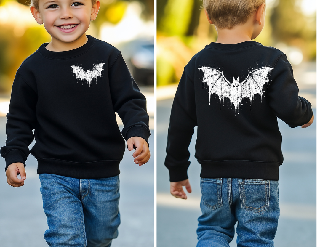 Bat Toddler Long Sleeve Tee