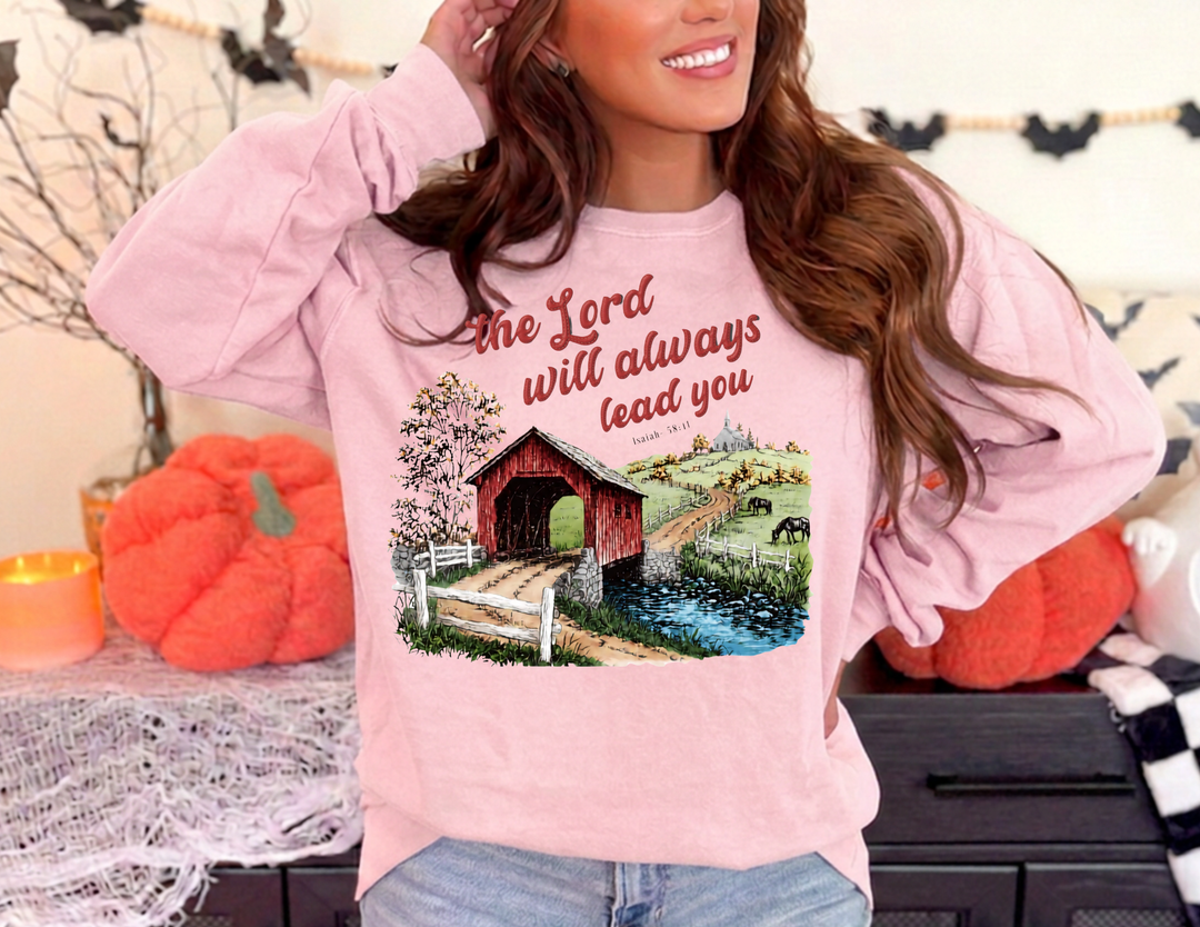 The Lord Will Lead You Long Sleeve Tee