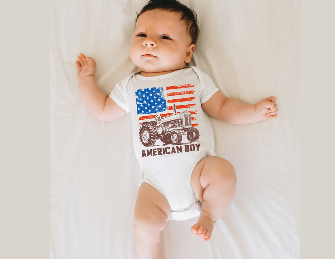 American Boy Onesie