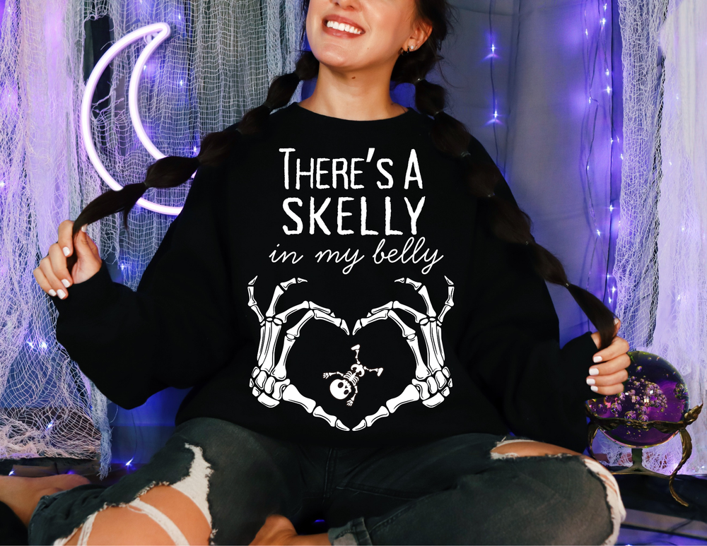 Little Skelly Long Sleeve Tee