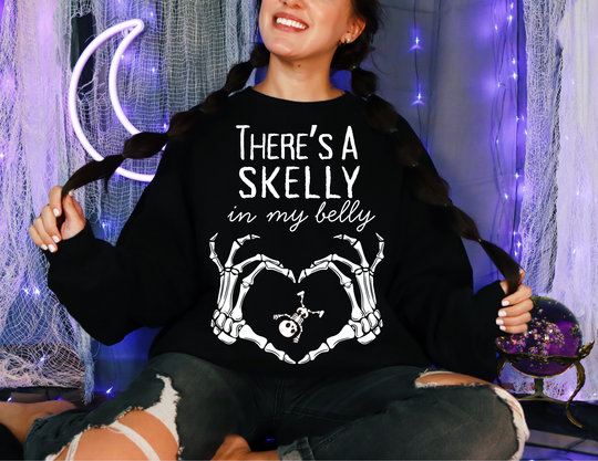 Little Skelly Long Sleeve Tee