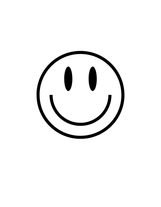 A black and white smiley face tee, God Day to Have a Good Day design. 100% ring-spun cotton, garment-dyed for coziness. Relaxed fit, double-needle stitching for durability. Ideal for daily wear.