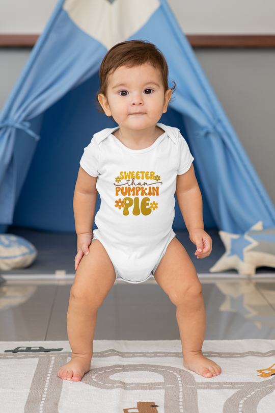 Sweeter Than Pumpkin Pie Onesie 29631978795308519119 16 Kids clothes Worlds Worst Tees