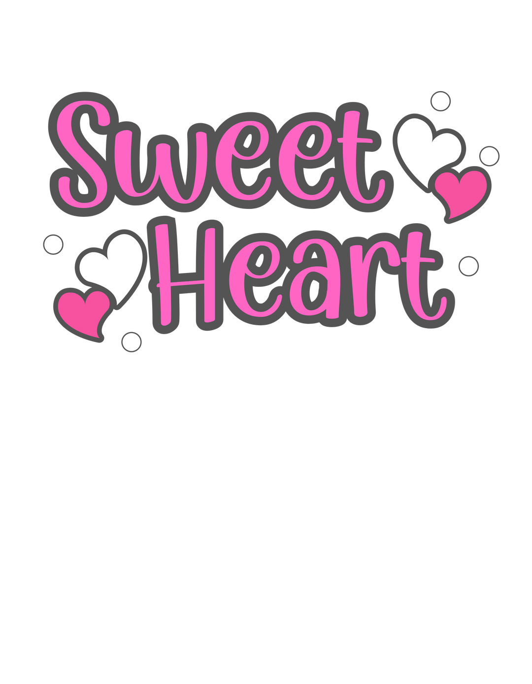 Sweet Heart Long Sleeve Onesie