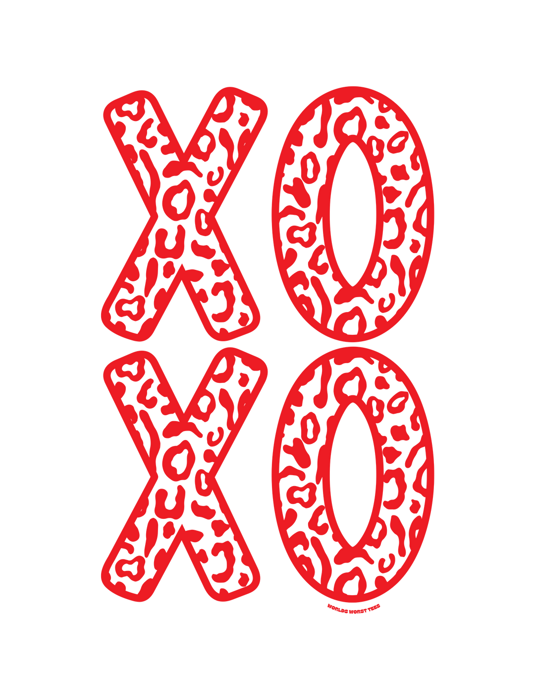 Unisex XOXO Crew sweatshirt: Comfortable blend of polyester and cotton, ribbed knit collar, no itchy seams. Loose fit, medium-heavy fabric, true to size. Ideal for all occasions.