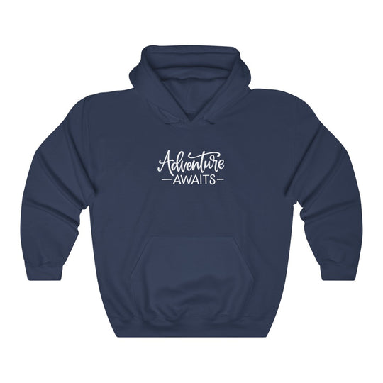 Adventure Awaits- Hooded Sweatshirt - huserdesigns