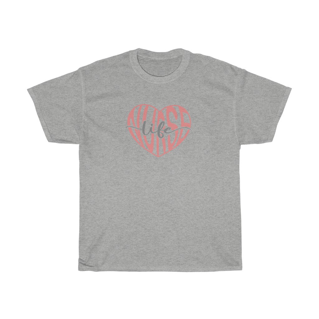 Nurse Life- Heavy Cotton Tee - huserdesigns