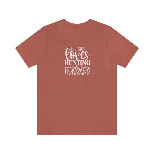 Girl Hunting with Hubby- Unisex Jersey Short Sleeve Tee - huserdesigns