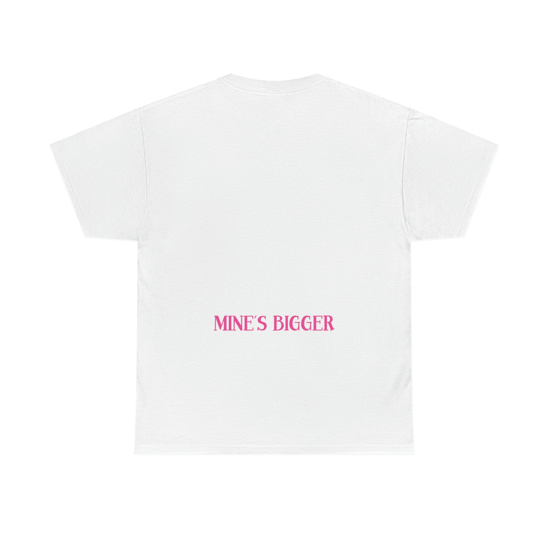 Unisex heavy cotton tee, foundational casual wear. Personalized design for profitability. Smooth surface for vivid printing. No side seams, durable tape on shoulders. 100% cotton, tear-away label, true to size.
