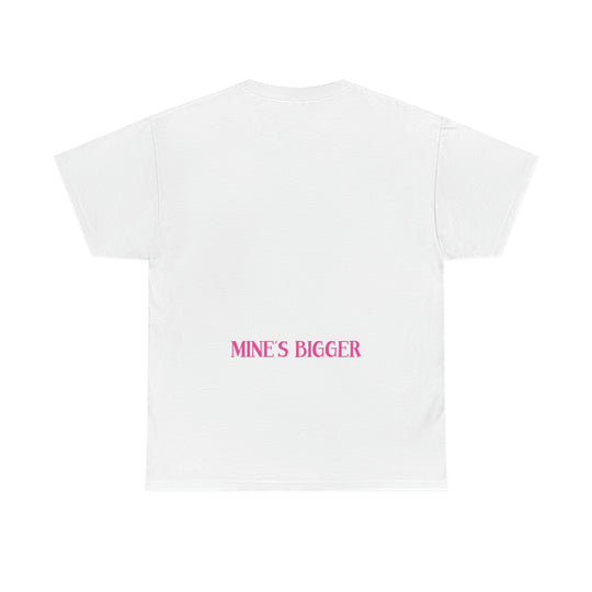 Unisex heavy cotton tee, foundational casual wear. Personalized design for profitability. Smooth surface for vivid printing. No side seams, durable tape on shoulders. 100% cotton, tear-away label, true to size.