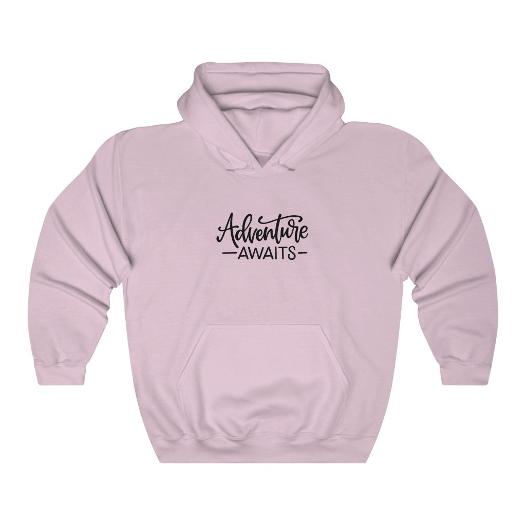 Adventure Awaits- Hooded Sweatshirt - huserdesigns