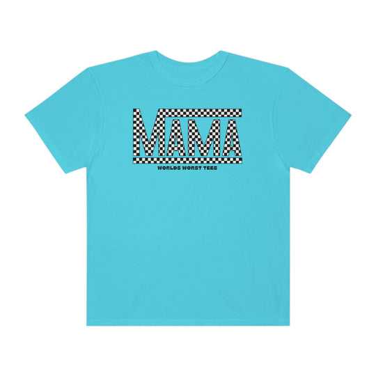 Relaxed fit Vans Mama Tee, 100% ring-spun cotton, medium weight, durable double-needle stitching, tubular shape, no side-seams, cozy garment-dyed fabric.