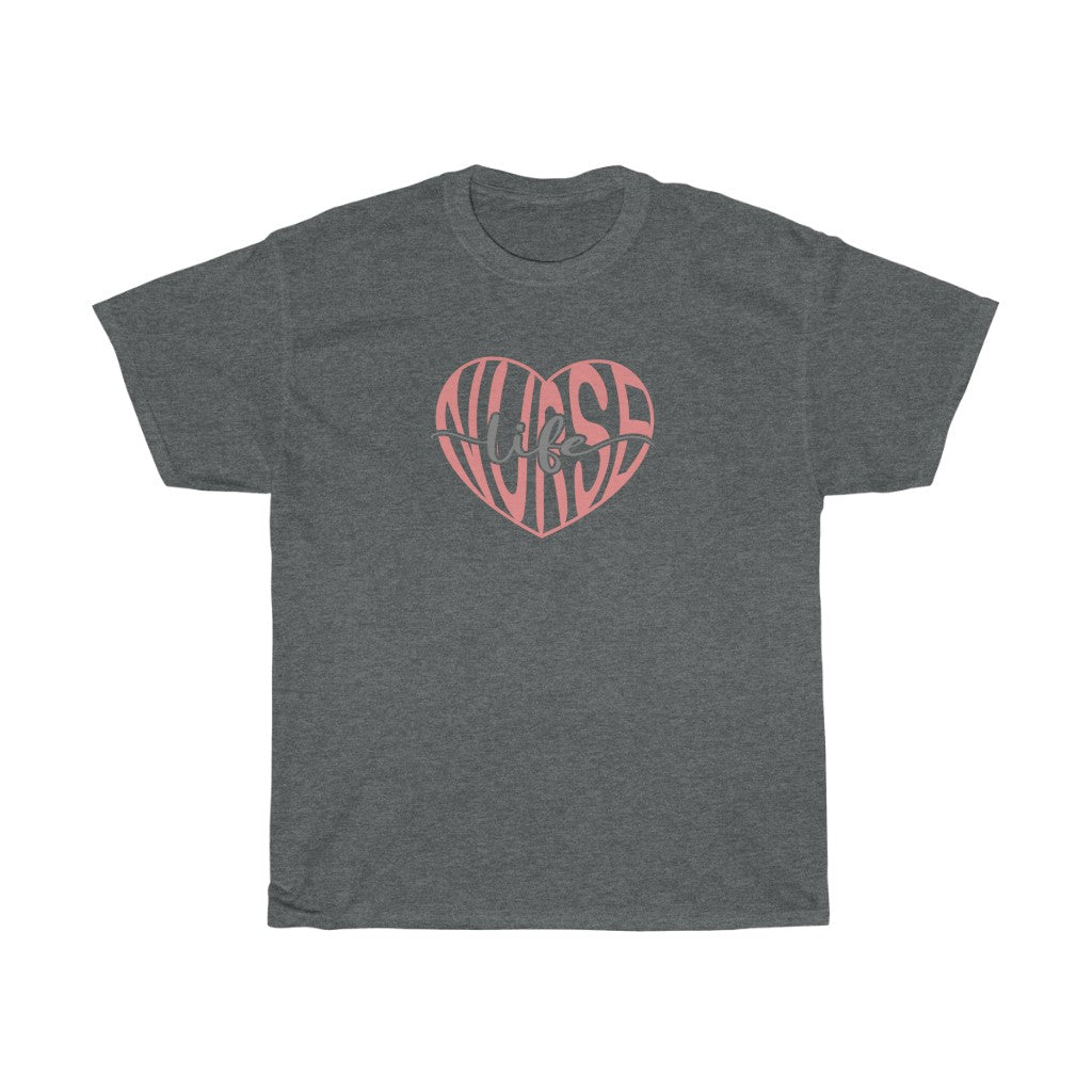 Nurse Life- Heavy Cotton Tee - huserdesigns