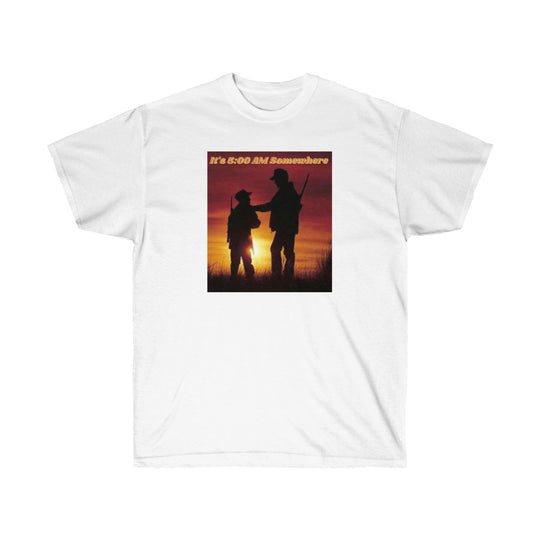 It's 5am Somewhere - Unisex Ultra Cotton Tee - huserdesigns