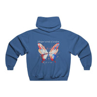 Whisper Words of Wisdom-  Hooded Sweatshirt - huserdesigns