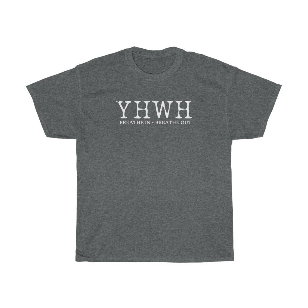 YHWH-  Unisex Heavy Cotton Tee - huserdesigns