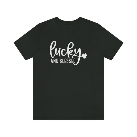 Lucky and Blessed Tee