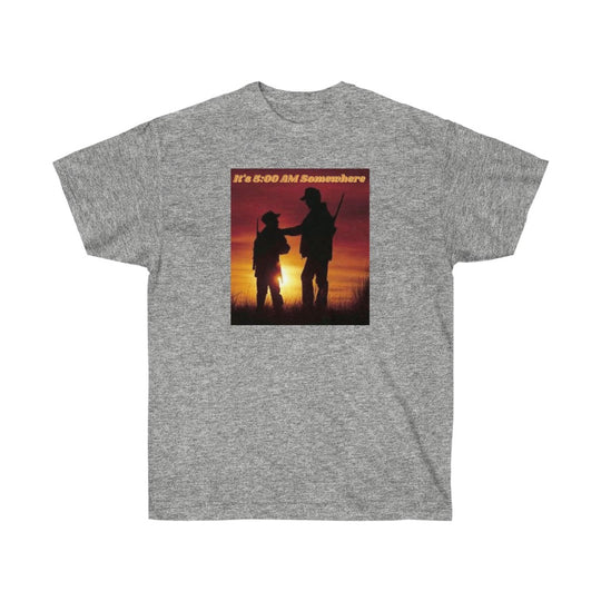 It's 5am Somewhere - Unisex Ultra Cotton Tee - huserdesigns