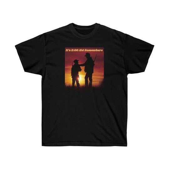 It's 5am Somewhere - Unisex Ultra Cotton Tee - huserdesigns