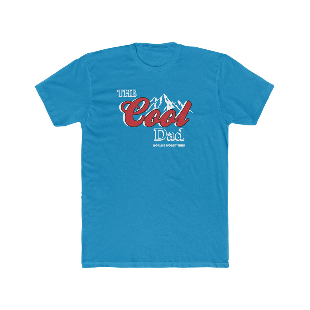 A relaxed fit, medium-weight Cool Dad Tee in 100% ring-spun cotton. Garment-dyed for coziness, double-needle stitching for durability, and seamless design for a tubular shape. Sizes XS to 4XL.
