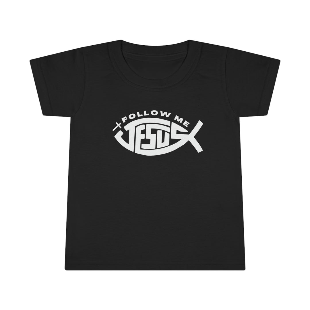 Toddler tee with white text, 100% Ringspun cotton, classic fit, durable double-needle collar, sleeve, and bottom hems. From 'Worlds Worst Tees'.