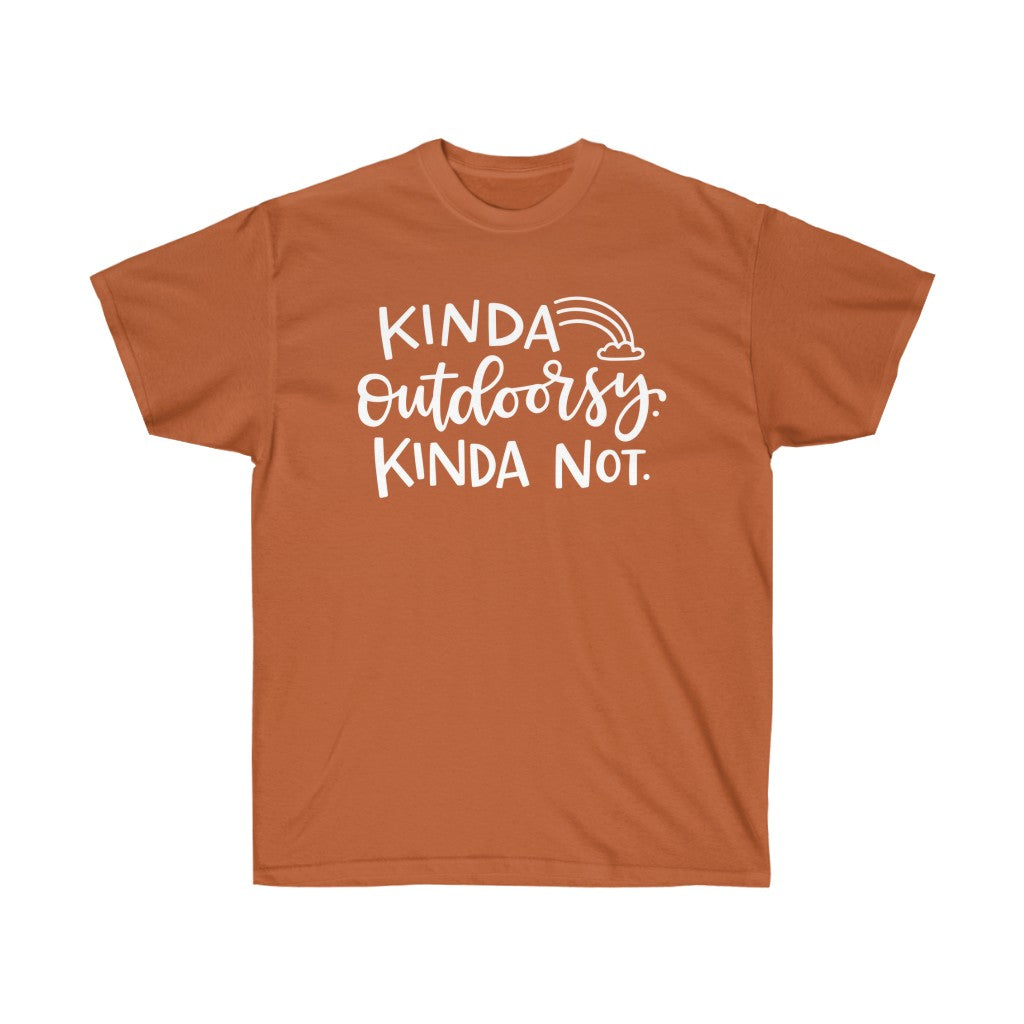 Kinda Outdoorsy- Unisex Ultra Cotton Tee - huserdesigns