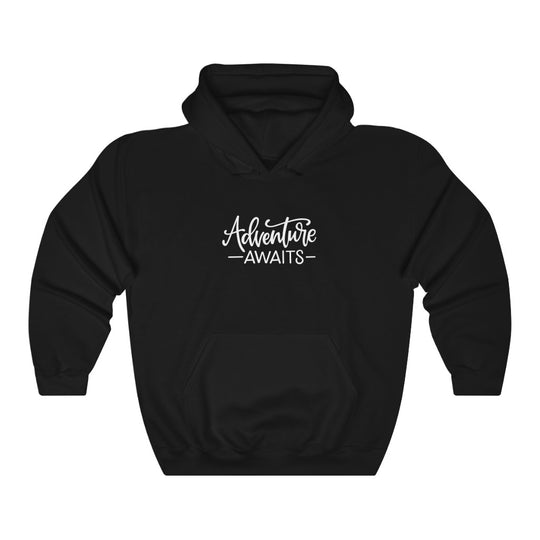 Adventure Awaits- Hooded Sweatshirt - huserdesigns