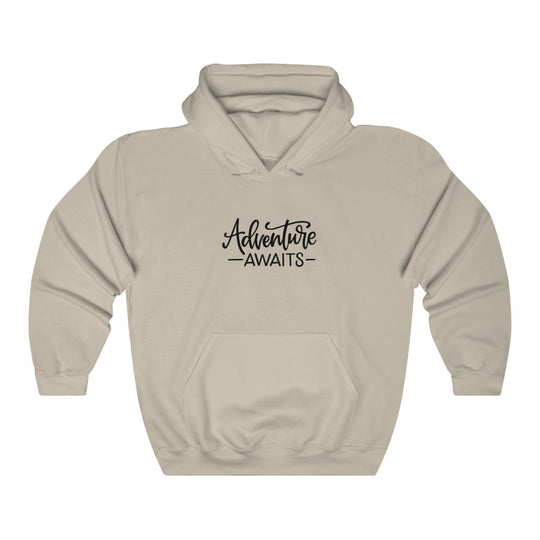 Adventure Awaits- Hooded Sweatshirt - huserdesigns