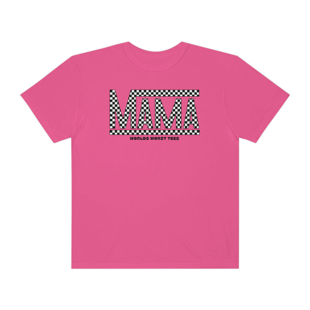 A relaxed-fit Vans Mama Tee, crafted from 100% ring-spun cotton. Garment-dyed for extra coziness, featuring double-needle stitching for durability and a seamless design for a tubular shape.