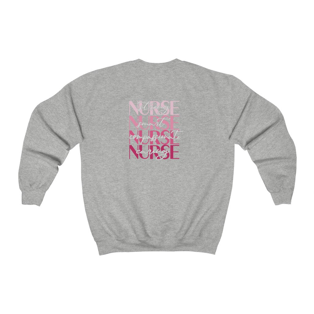 Nurse- Unisex Heavy Blend™ Crewneck Sweatshirt - huserdesigns