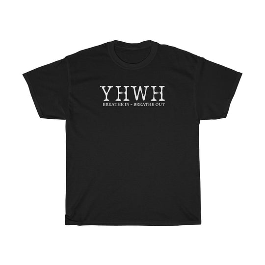 YHWH-  Unisex Heavy Cotton Tee - huserdesigns