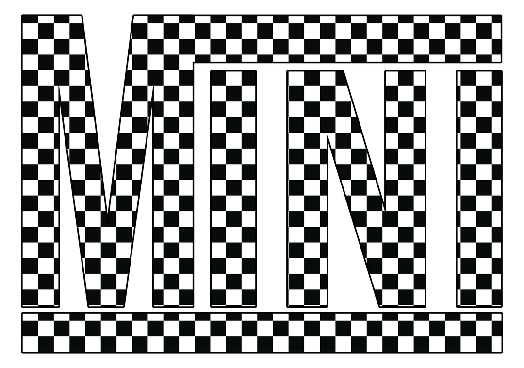 A black and white checkered pattern tee for toddlers, featuring soft, durable fabric perfect for sensitive skin. Ideal for their first adventures. Made of 100% combed, ring-spun cotton. Classic fit.