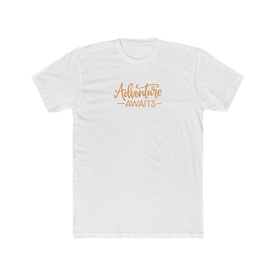 Adventure Awaits-  Cotton Crew Tee - huserdesigns