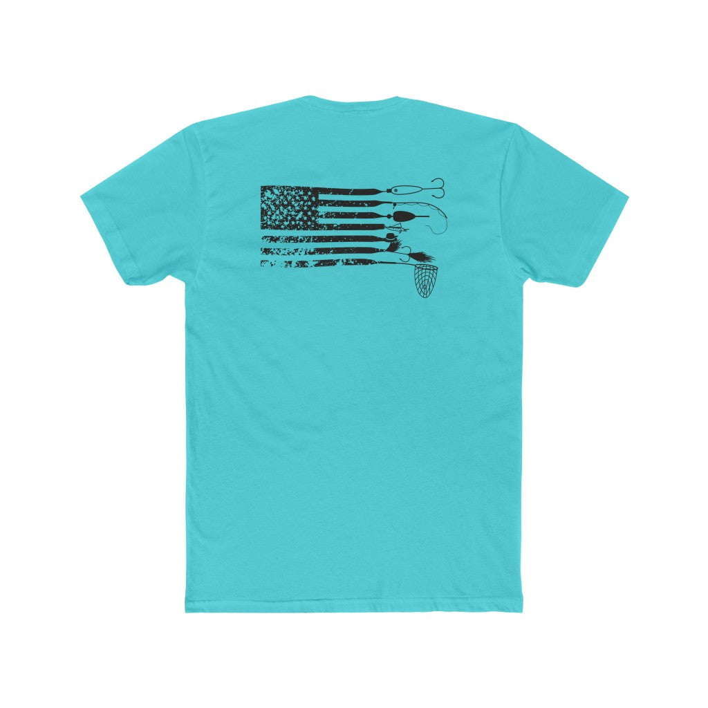 American Fisherman- Men's Tee - huserdesigns