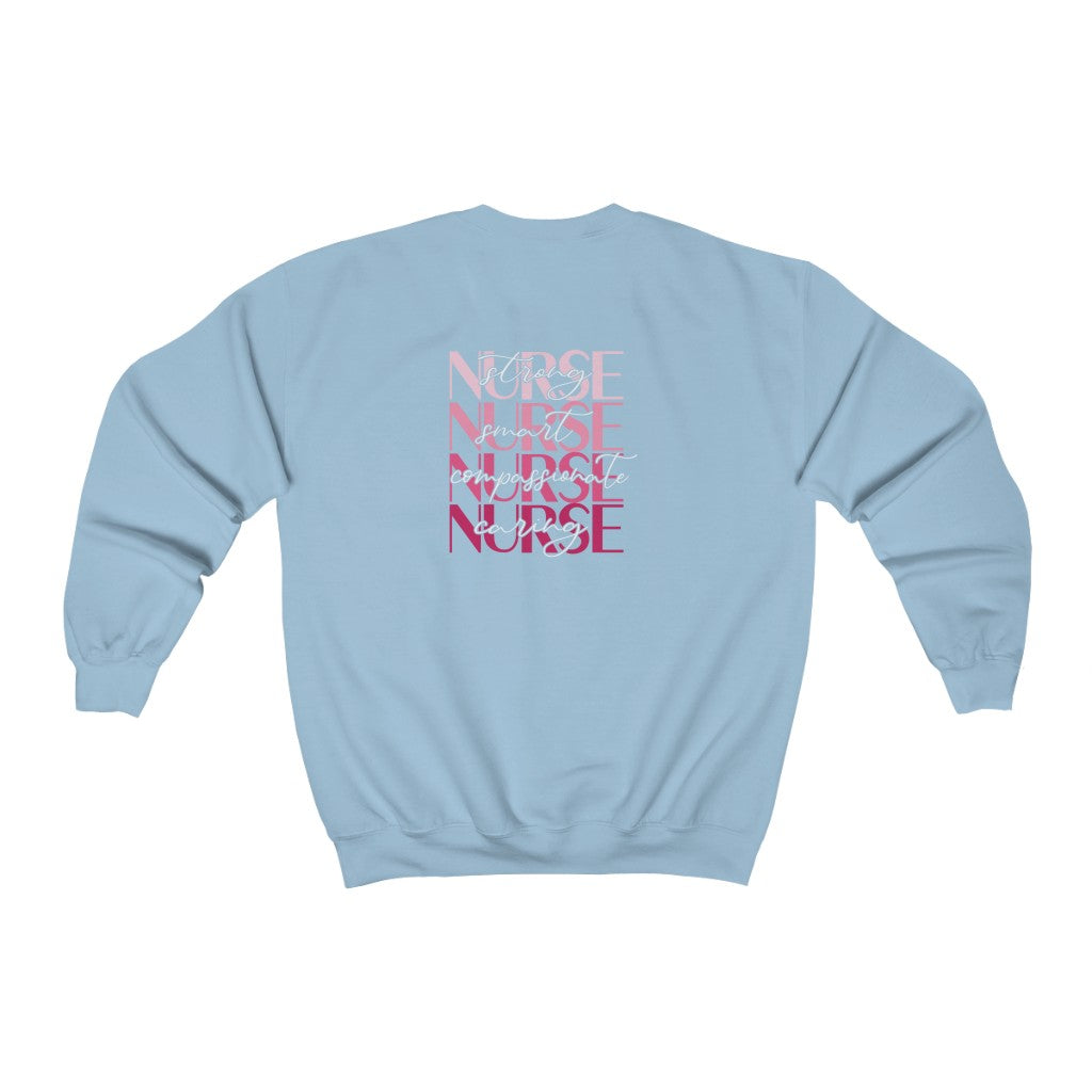 Nurse- Unisex Heavy Blend™ Crewneck Sweatshirt - huserdesigns