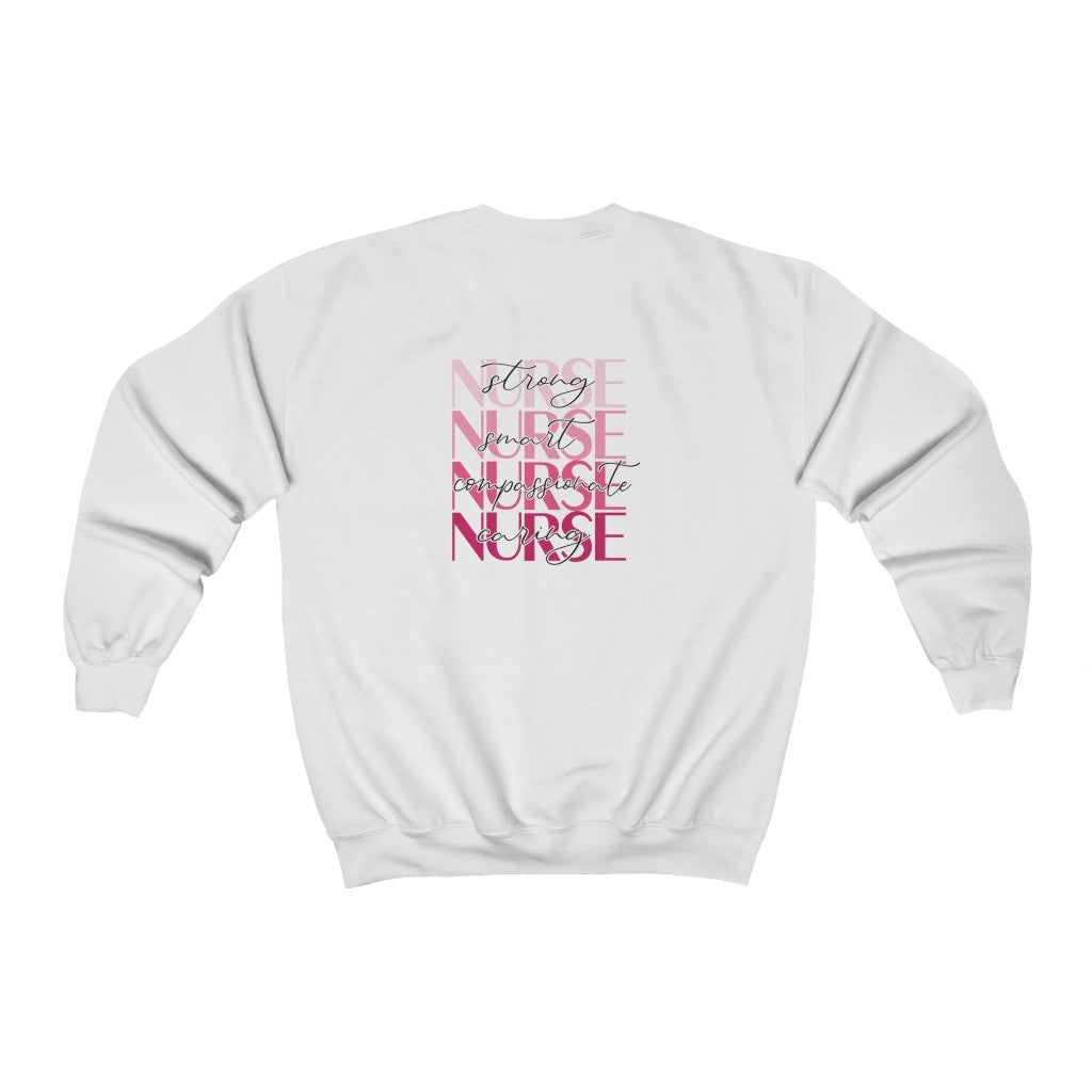 Nurse- Unisex Heavy Blend™ Crewneck Sweatshirt - huserdesigns
