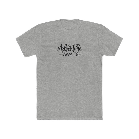 Adventure Awaits-  Cotton Crew Tee - huserdesigns