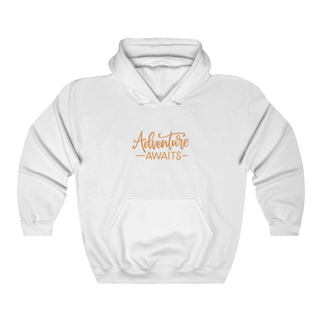 Adventure Awaits- Hooded Sweatshirt - huserdesigns